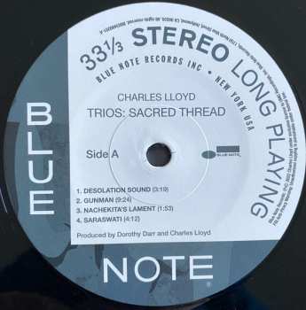 LP Charles Lloyd: Trios: Sacred Thread