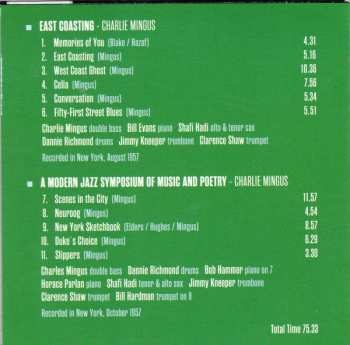 10CD/Set di cofanetti Charles Mingus: Milestones Of A Legend