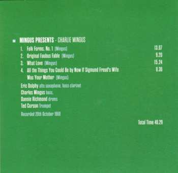 10CD/Set di cofanetti Charles Mingus: Milestones Of A Legend