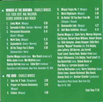 10CD/Set di cofanetti Charles Mingus: Milestones Of A Legend