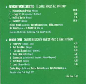 10CD/Set di cofanetti Charles Mingus: Milestones Of A Legend