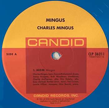 LP Charles Mingus: Mingus CLR