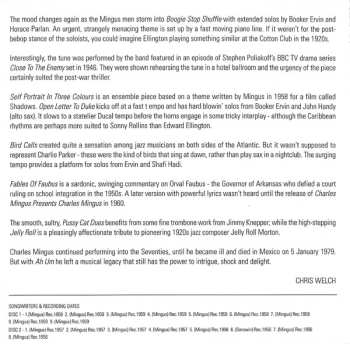 2CD Charles Mingus: Mingus Ah Um