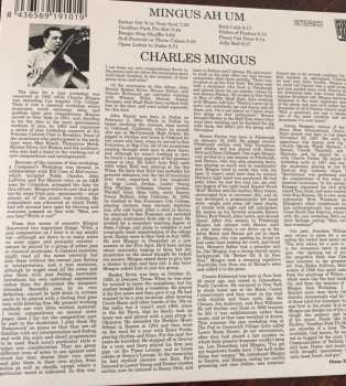 CD Charles Mingus: Mingus Ah Um LTD