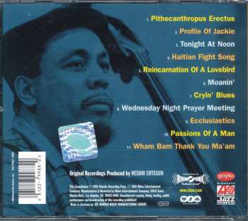 CD Charles Mingus: The Very Best Of Charles Mingus: The Atlantic Years