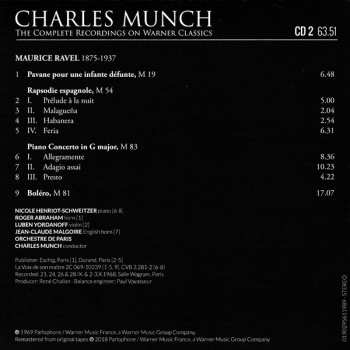 13CD/Set di cofanetti Charles Munch: The Complete Recordings On Warner Classics