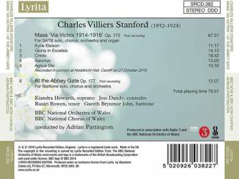 CD The BBC National Orchestra Of Wales:  Mass 'Via Victrix' / At The Abbey Gate