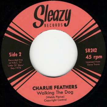 SP Charlie Feathers: Get With It  / Walking The Dog  ('78 NBC TV Session)