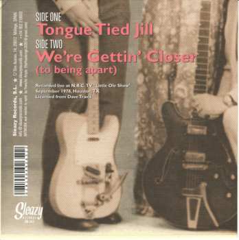 SP Charlie Feathers: Tongue Tied Jill / We're Gettin' Closer (To Being Apart) ('78 NBC TV Session)