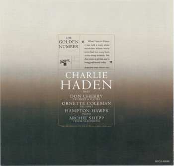 CD Charlie Haden: The Golden Number