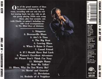 CD Charlie Musselwhite: In My Time...