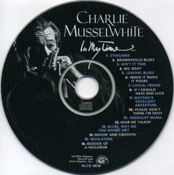 CD Charlie Musselwhite: In My Time...