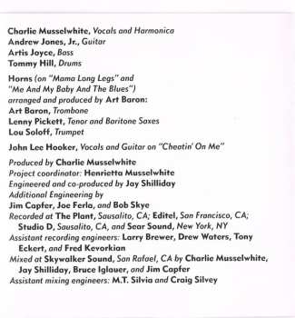 CD Charlie Musselwhite: Signature