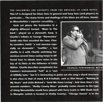 CD Charlie Musselwhite: The Harmonica According To Charlie Musselwhite