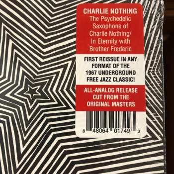 LP Charlie Nothing: The Psychedelic Saxophone Of Charlie Nothing / In Eternity With Brother Frederic