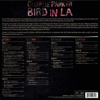 4LP/Set di cofanetti Charlie Parker: Bird In LA