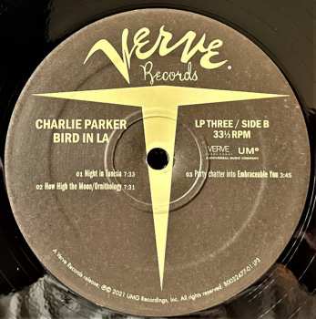 4LP/Set di cofanetti Charlie Parker: Bird In LA