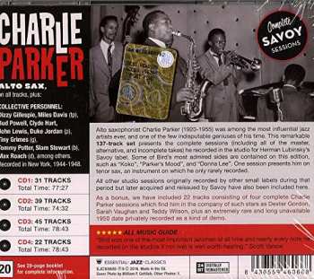 4CD Charlie Parker: Complete Savoy Sessions