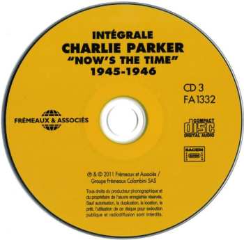 3CD Charlie Parker: Intégrale Charlie Parker Vol. 2 "Now Is The Time" 1945 - 1946