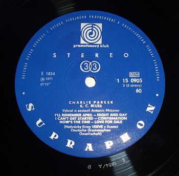 LP Charlie Parker: K. C. Blues