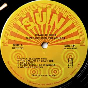 LP Charlie Rich: Golden Treasures