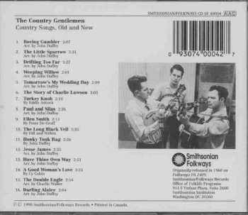 CD The Country Gentlemen: Country Songs, Old And New