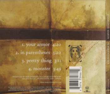 CD Charlotte Martin: In Parentheses DIGI