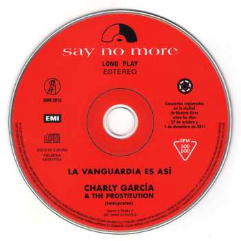 CD/DVD Charly Garcia: La Vanguardia Es Así