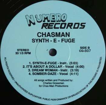 LP Chasman: Synth-E-Fuge
