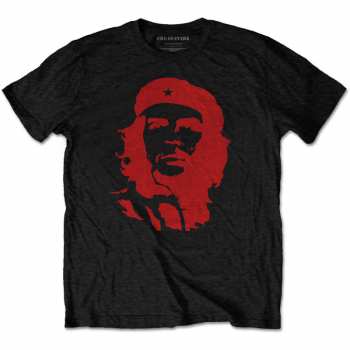 Merch Che Guevara: Maglietta Red On Black