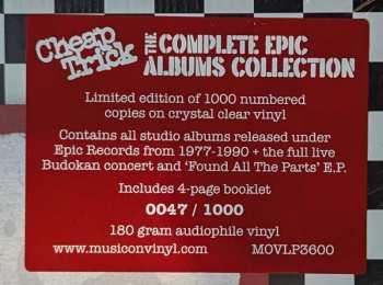 14LP/Set di cofanetti Cheap Trick: The Complete Epic Albums Collection CLR | LTD | NUM