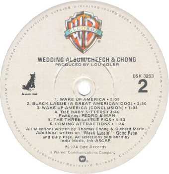 LP Cheech & Chong: Cheech & Chong's Wedding Album