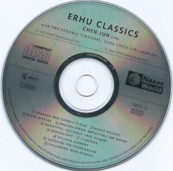 CD Chen Jun: Erhu Classics