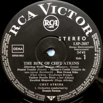 LP Chet Atkins: The Best Of Chet Atkins
