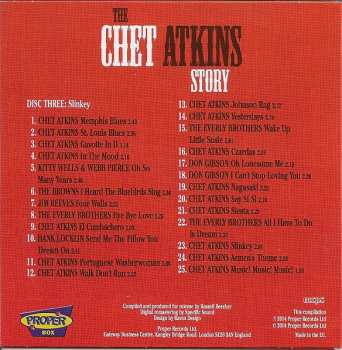 4CD/Set di cofanetti Chet Atkins: The Chet Atkins Story