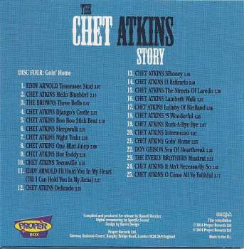 4CD/Set di cofanetti Chet Atkins: The Chet Atkins Story