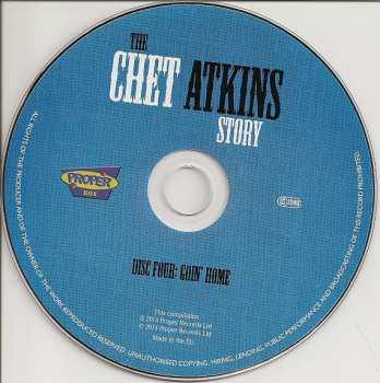 4CD/Set di cofanetti Chet Atkins: The Chet Atkins Story