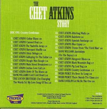 4CD/Set di cofanetti Chet Atkins: The Chet Atkins Story
