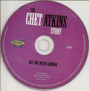 4CD/Set di cofanetti Chet Atkins: The Chet Atkins Story