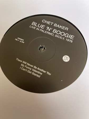 LP Chet Baker: Blue ‘N’ Boogie (Live In Palermo, Sicily,1976)