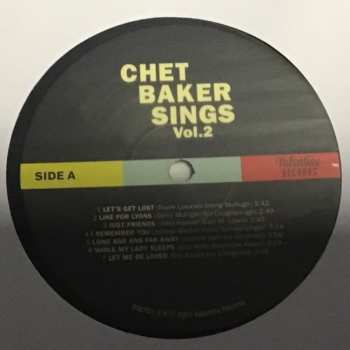 LP Chet Baker: Chet Baker Sings Vol. 2 LTD