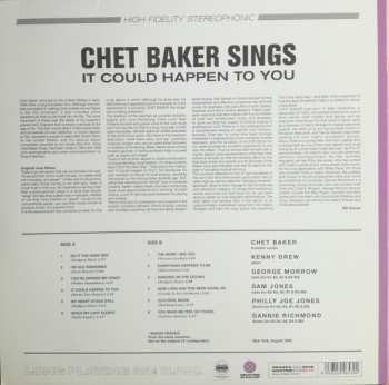 LP Chet Baker: It Could Happen To You LTD | CLR