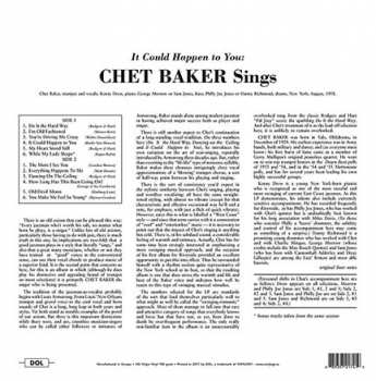 LP Chet Baker: It Could Happen To You - Chet Baker Sings DLX