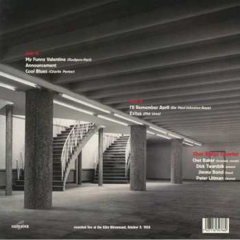 LP Chet Baker: The Köln Concert 1955 Volume II