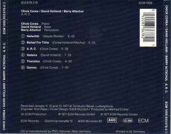 CD Dave Holland: A.R.C.