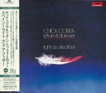 CD Return To Forever: Light As A Feather LTD