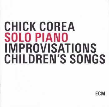 3CD/Set di cofanetti Chick Corea: Solo Piano