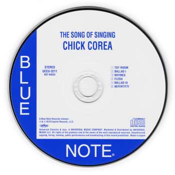 CD Chick Corea: The Song Of Singing