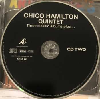 2CD The Chico Hamilton Quintet: Three Classic Albums Plus...