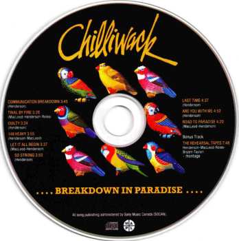 CD Chilliwack: Breakdown in Paradise